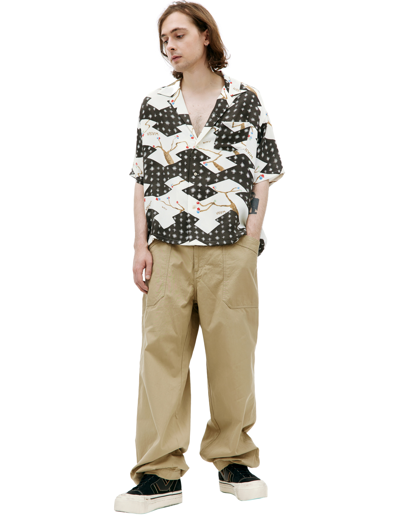 Visvim Graphic-print Short-sleeve Shirt In Multicolor