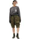 READYMADE CAMOUFLAGE COTTON SHORTS