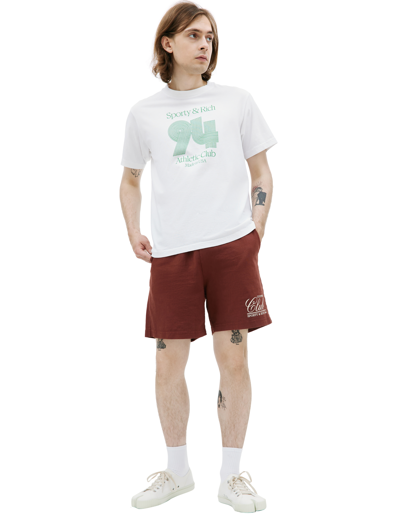Sporty And Rich '94 Athletic Club' Printed T-shirt In White