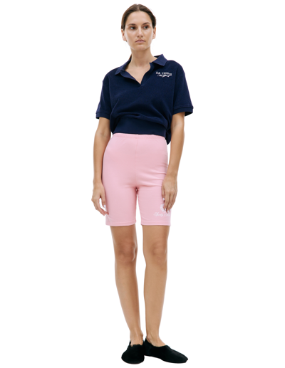 Sporty And Rich Wellness Ivy Shorts In Pink