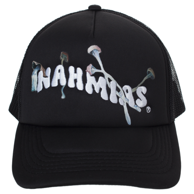 Nahmias Psychedelic Trucker Hat In Black