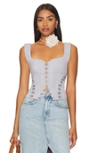 FREE PEOPLE DON'T LOOK BACK BUSTIER