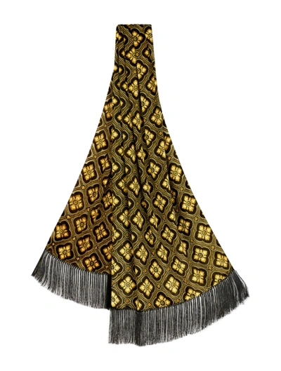 Etro Velvet Shoulder Scarf In Black
