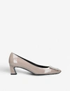 ROGER VIVIER Trompette patent leather pumps,883-10004-0657747309