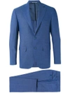 CANALI CANALI WOVEN TAILORED SUIT - BLUE,BF01060L252805012040357