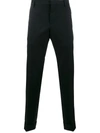 Valentino Straight-leg Tailored Trousers In Blue