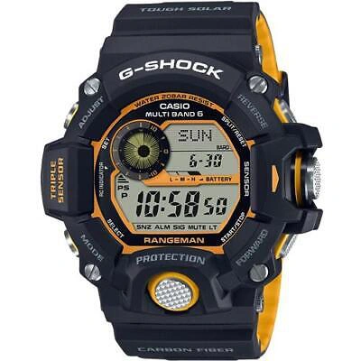 Pre-owned Casio G-shock Gw-9400yj-1jf Master Of Rangeman Solar Digital Men Watch Limited