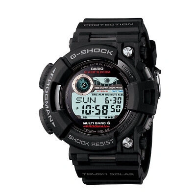 Pre-owned Casio G-shock Gwf-1000-1jf Frogman Solar Radio Watch Mew Japan