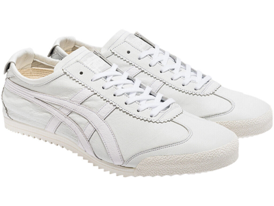 Pre-owned Onitsuka Tiger Mexico 66 Deluxe 1181a367 101 White White