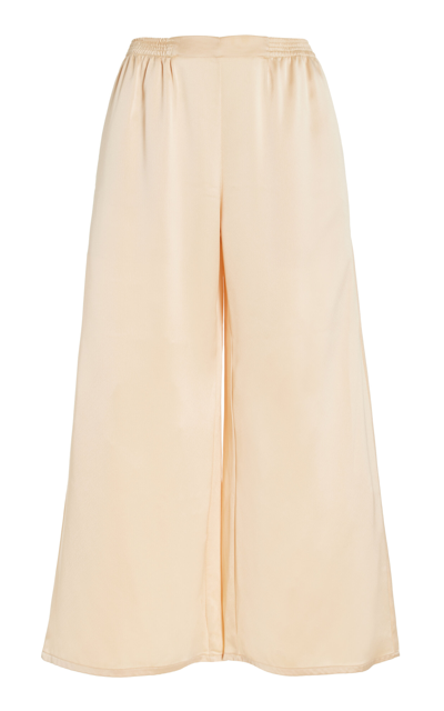 Leset Barb Wide-leg Pants In Gold
