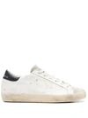 GOLDEN GOOSE GOLDEN GOOSE SUPER-STAR DISTRESSED LACE-UP SNEAKERS