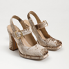 Sam Edelman Jildie Platform Slingback Sandal In Beige