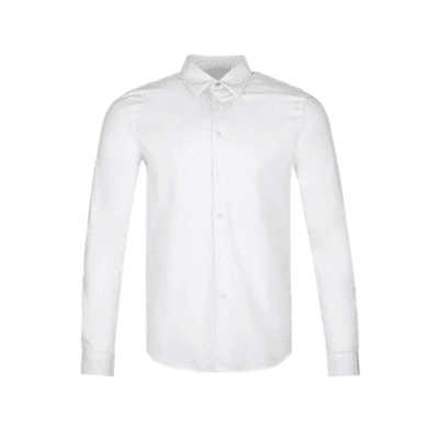 Paul Smith White Tailored Fit Long Sleeves Shirt