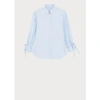 PAUL SMITH BLUE TIE SLEEVES BUTTON DOWN SHIRT
