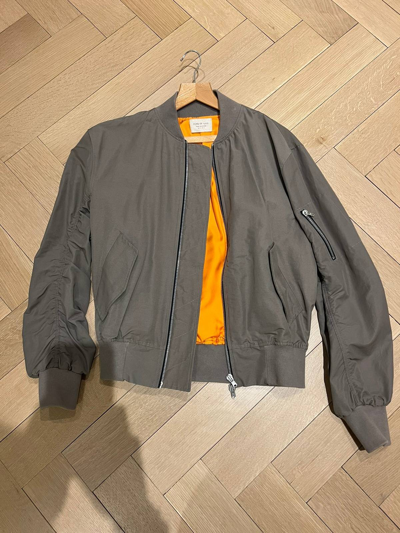 Pre-owned Fear Of God “god Grey” Third Collection Bomber