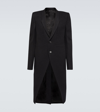 RICK OWENS FOGPOCKET NEUE VIRGIN WOOL COAT