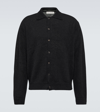 Our Legacy Fine Knit Polo Sweater In Black