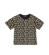 Balmain Logo Cotton Jersey T-shirt In Black