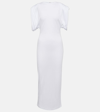 WARDROBE.NYC RUCHED JERSEY MIDI DRESS