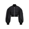 SIMONE ROCHA SIMONE ROCHA  CROPPED BOMBER ZIP-UP JACKET