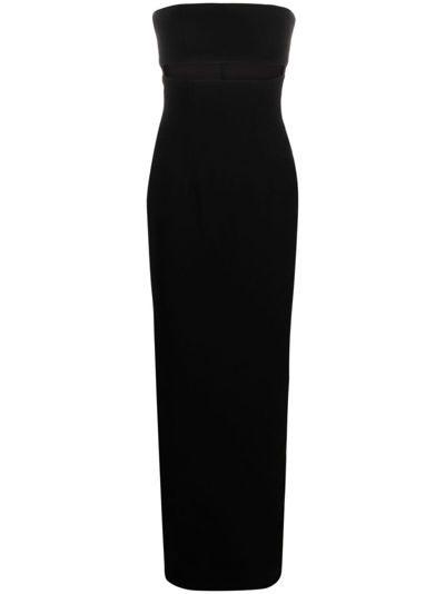 Monot Schulterfreies Kleid In Black