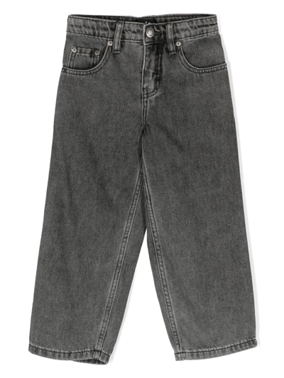 Molo Straight-leg Jeans In Gray
