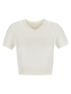 MAISON MARGIELA FLUFFY KNIT CROPPED TOP,S29HN0003S18269101