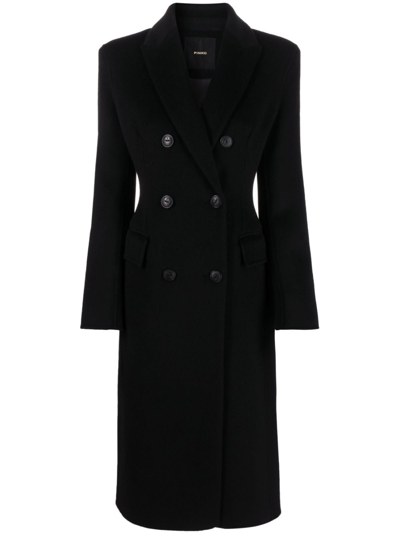 Pinko Coats In Black