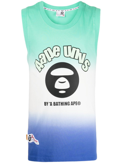 Aape By A Bathing Ape Graphic-print Sleeveless Top In Multicolour