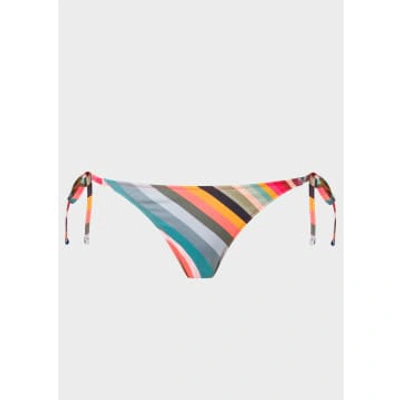 Paul Smith Small Multi Swirl Bikini Bottom In Multicolor