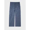 PAUL SMITH NAVY ELASTICATED FLORAL WAIST TROUSERS