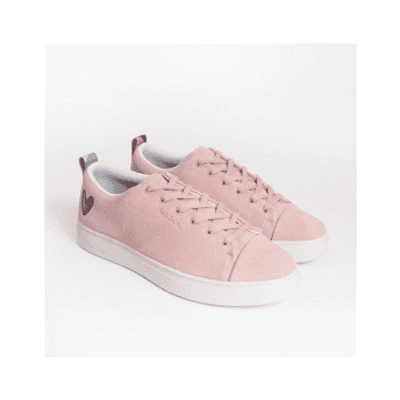 Paul Smith Pink Lee Swirl Heart Trainers
