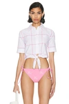 BURBERRY CROPPED SHIRT