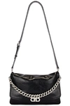 Balenciaga Large Bb Soft Flap Bag In Black