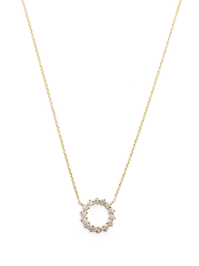 Dana Rebecca Designs 14kt Yellow Gold Vivienne Lily Diamond Necklace