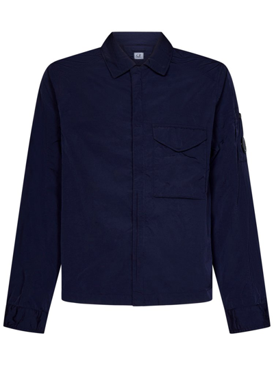 C.p. Company Chrome-r Jacket In Blue