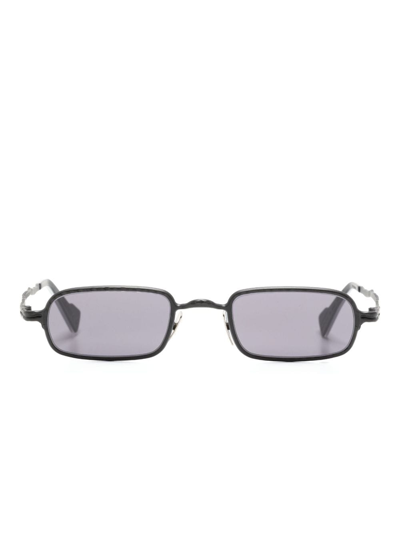 Kuboraum Z18 Rectangle-frame Sunglasses In Black