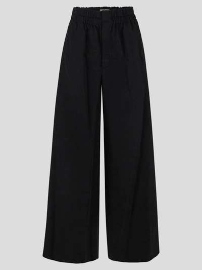 Quira Oversized Trousers In Black