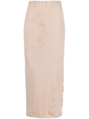 SELASI NEUTRAL MUSCLE KNITTED SKIRT,SC211119434734