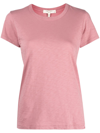 Rag & Bone The Slub Pima Organic Cotton T-shirt In Rose