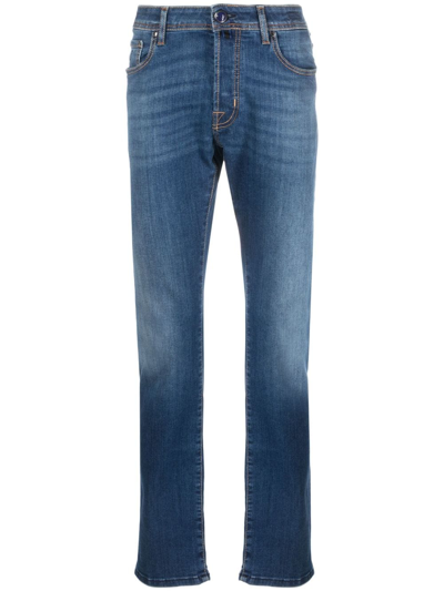 Jacob Cohen Bard Slim-fit-jeans In Blue