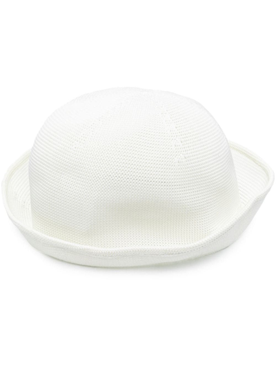 Cfcl Woven Bucket Hat In 白色