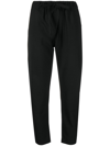 SEMICOUTURE DRAWSTRING CROPPED TROUSERS