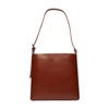 Apc Brown Virginie Small Bag In Cad_hazelnut
