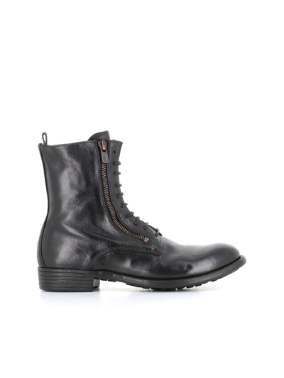 Officine Creative Lace-up Boot Calixte/051 In Black