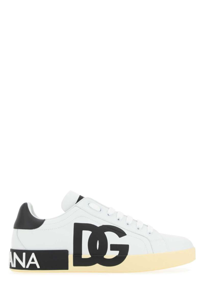 Dolce & Gabbana Dolce E Gabbana Mens White Sneakers