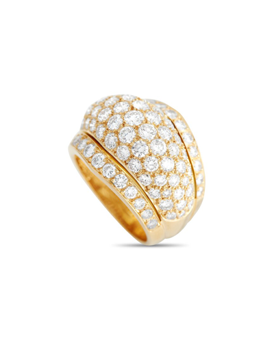 Cartier 18k 5.00 Ct. Tw. Diamond Nigeria Ring (authentic )