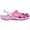 Crocs Womens  Barbie Classic Clog In White/pink