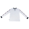 Deuce Mens  Long Sleeve T-shirt In White/white