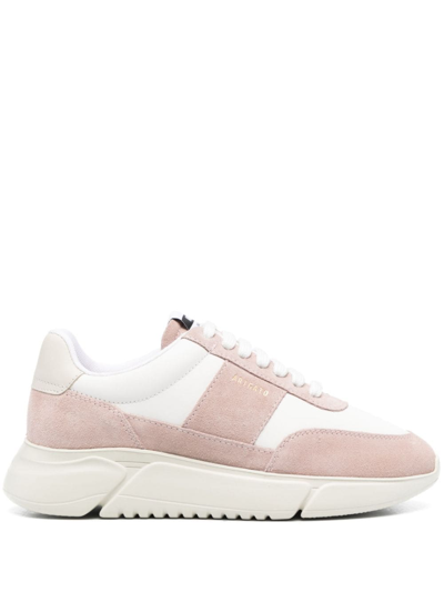Axel Arigato Genesis Vintage Leather Trainers In Pink
